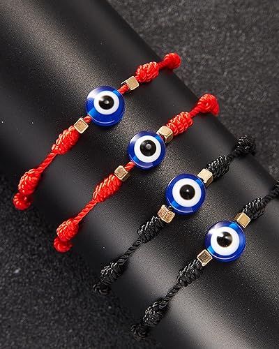 7 Knot Evil Eye Bracelet