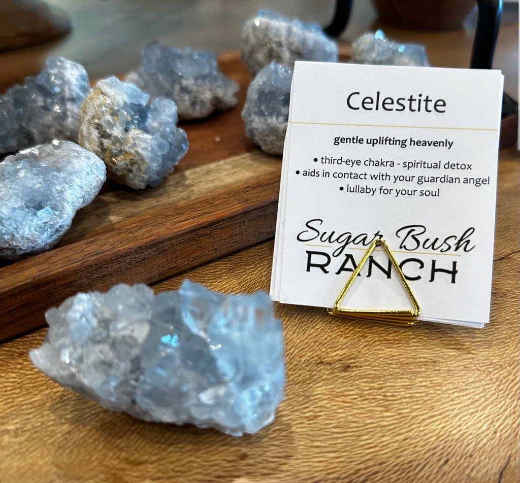 Crystal Highlights - Celestite