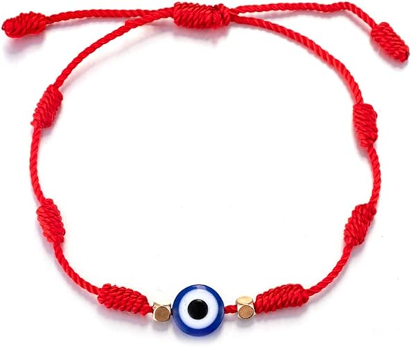 7 Knot Evil Eye Bracelet