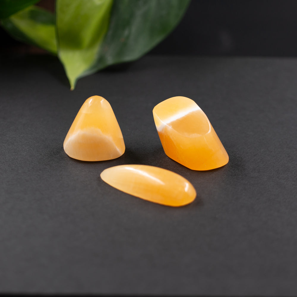 Handcrafted - Golden Calcite Candy - Group B