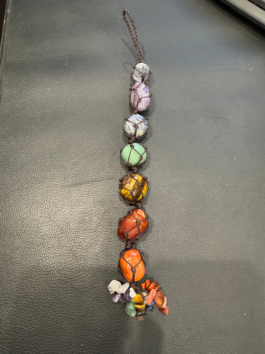 7 Chakra Stone Healing Crystal hanger