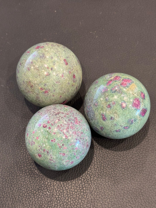 Ruby Zoisite Sphere