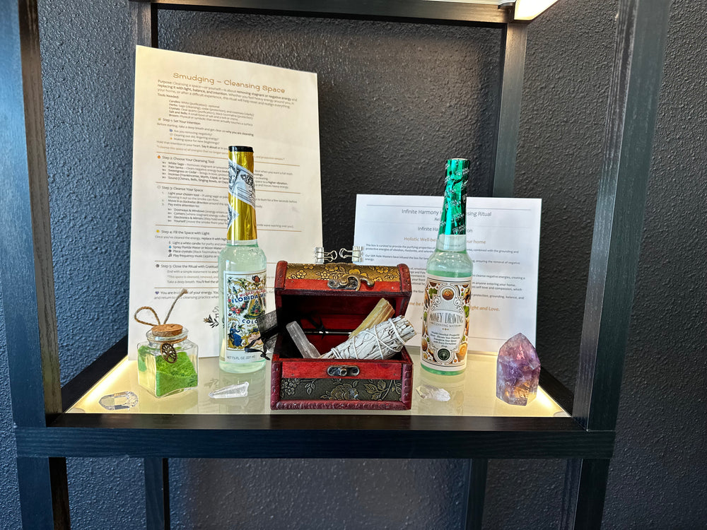 
                  
                    Infinite Harmony - Home Cleansing Ritual Box (Reiki Infused)
                  
                