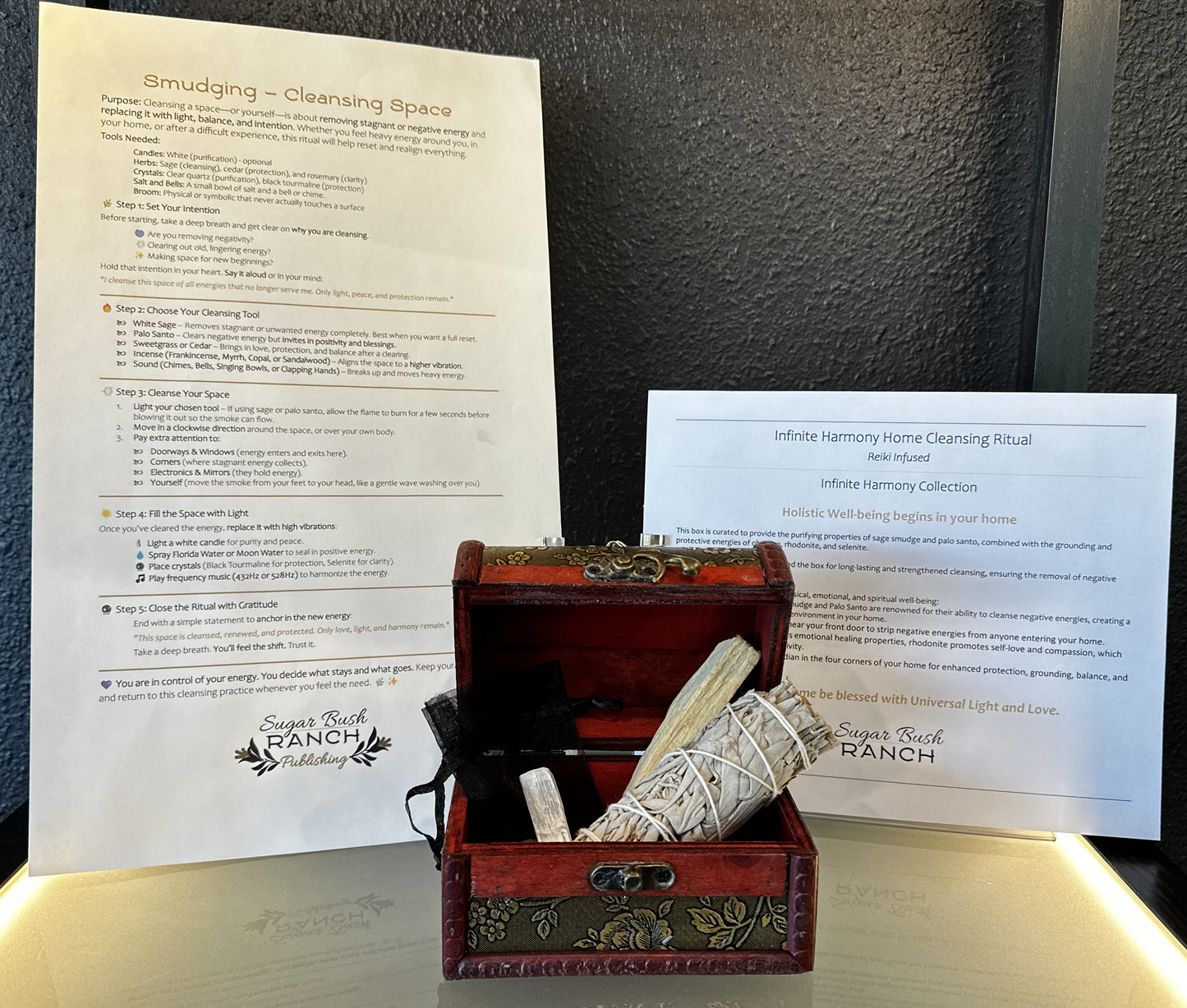 
                  
                    Infinite Harmony - Home Cleansing Ritual Box (Reiki Infused)
                  
                