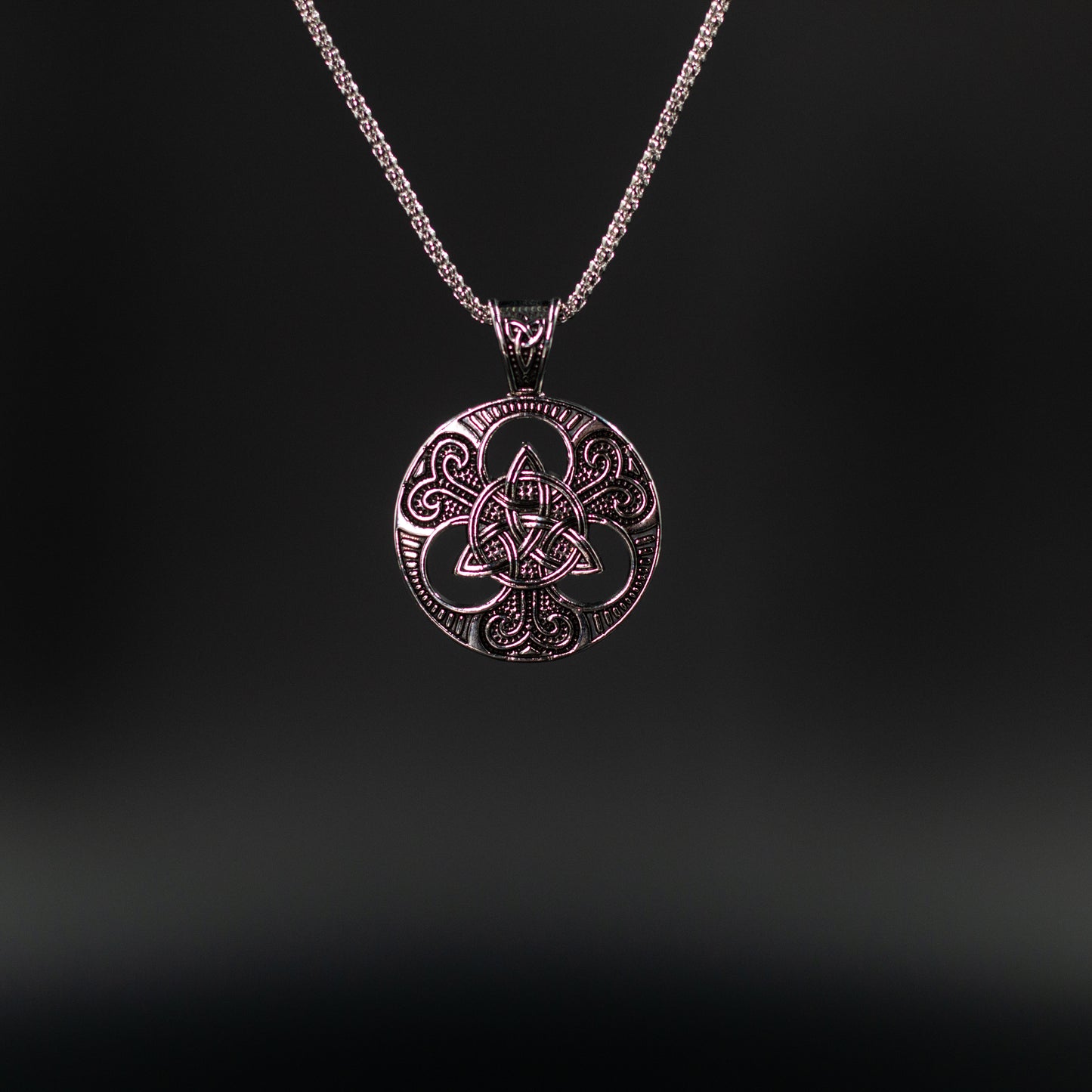 
                  
                    Stainless Celtic Knot Pendant Necklace
                  
                