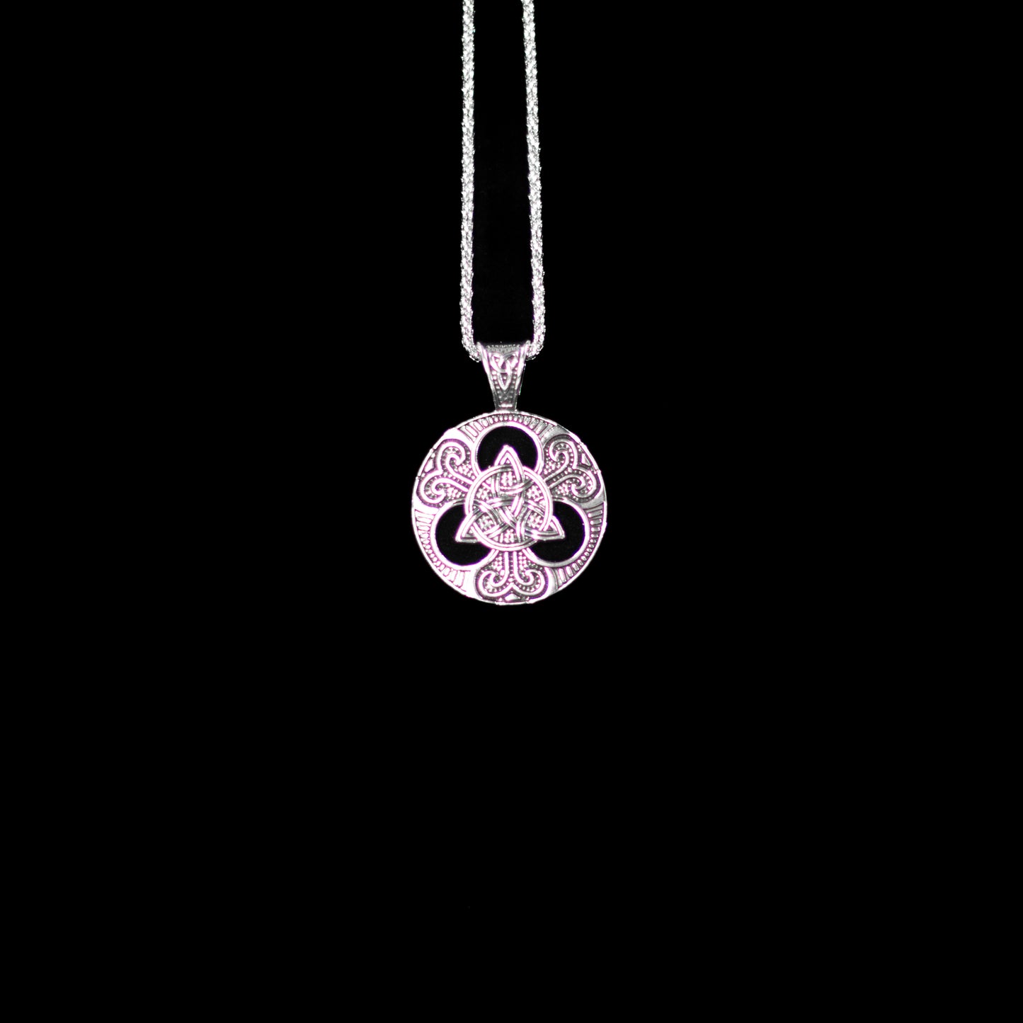 Stainless Celtic Knot Pendant Necklace