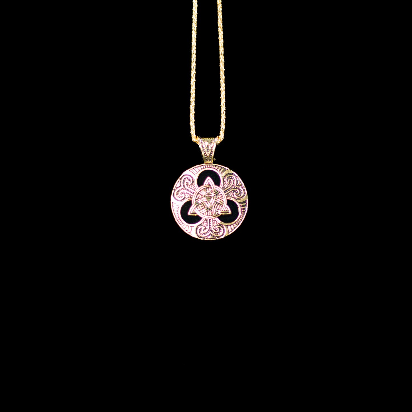 Stainless Celtic Knot Pendant Necklace