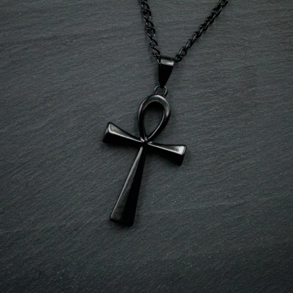 
                  
                    Stainless Small Ankh Pendant Necklace
                  
                