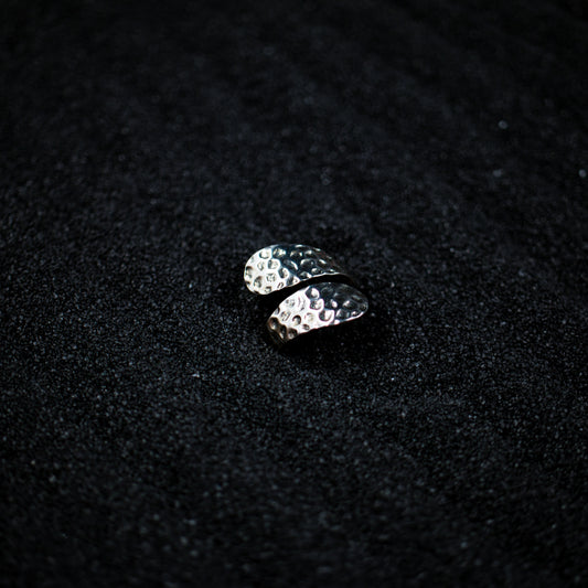 Vintage Spoon Adjustable Ring - Silver Stainless