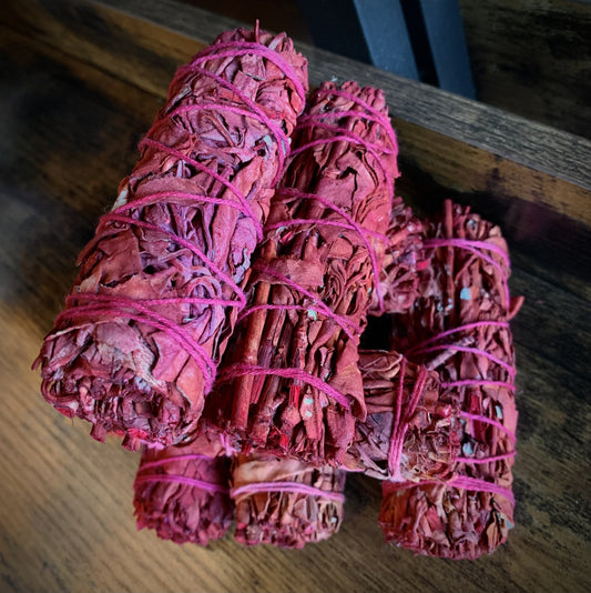 Dragon's Blood Sage Smudge - Blood Sage Bundles