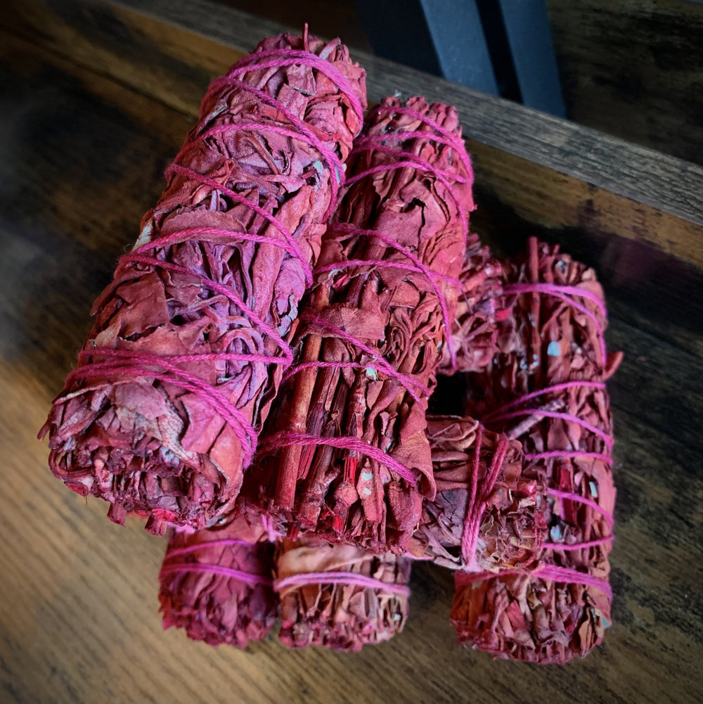 Dragon's Blood Sage Smudge - Blood Sage Bundles