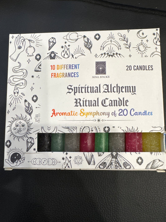 Spiritual Alchemy Ritual Candle