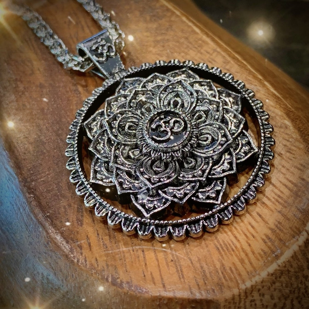 Lotus Pendant Necklace