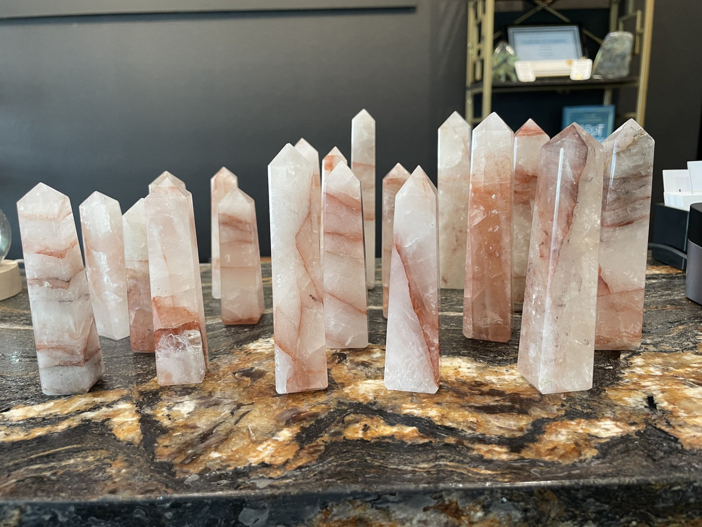Red Healer (Hematoid Quartz) Towers