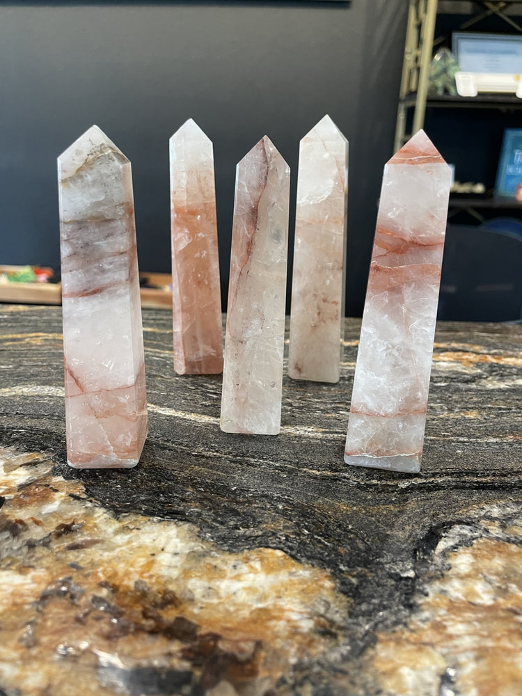 
                  
                    Red Healer (Hematoid Quartz) Towers
                  
                