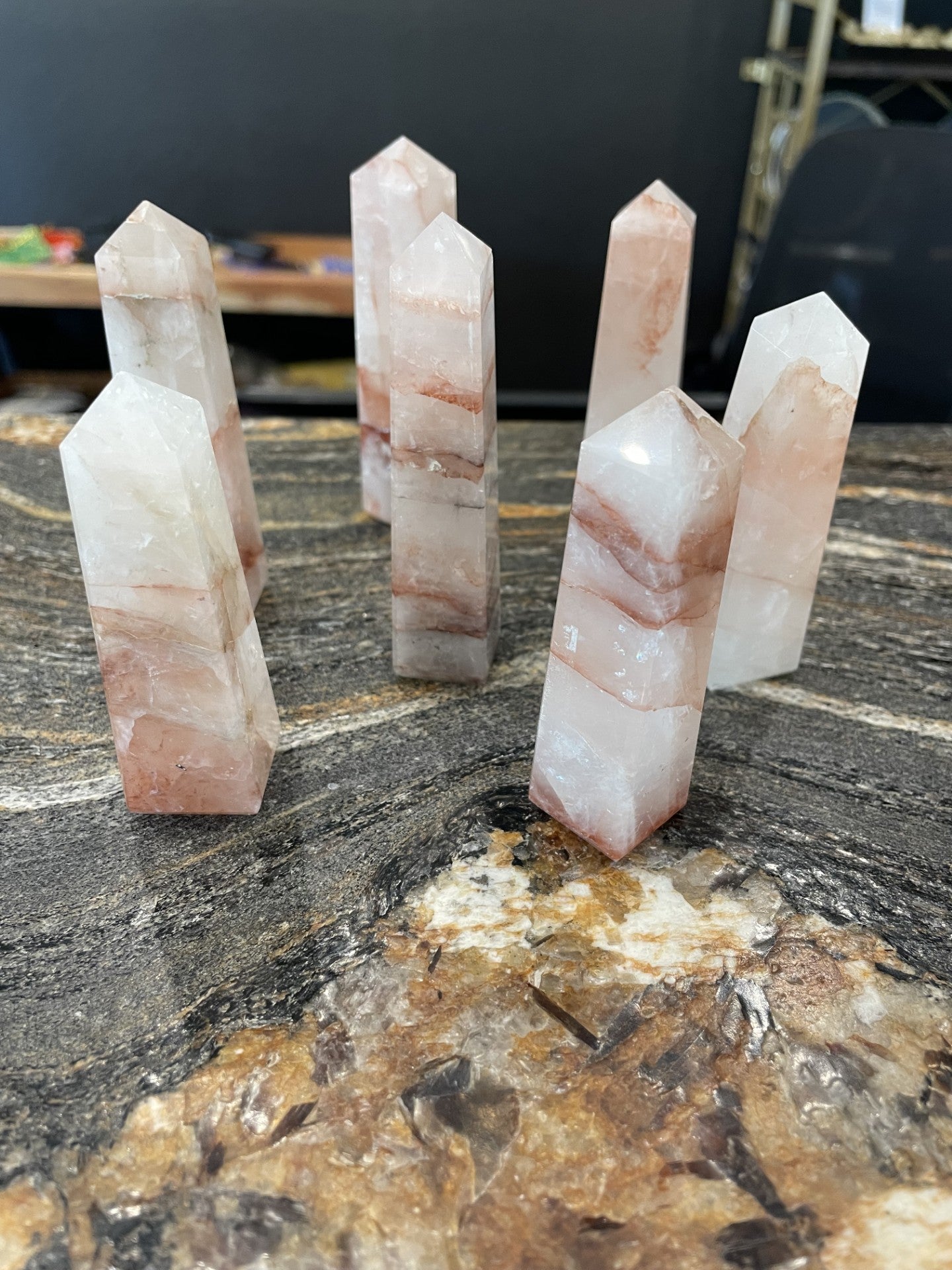 Red Healer (Hematoid Quartz) Towers