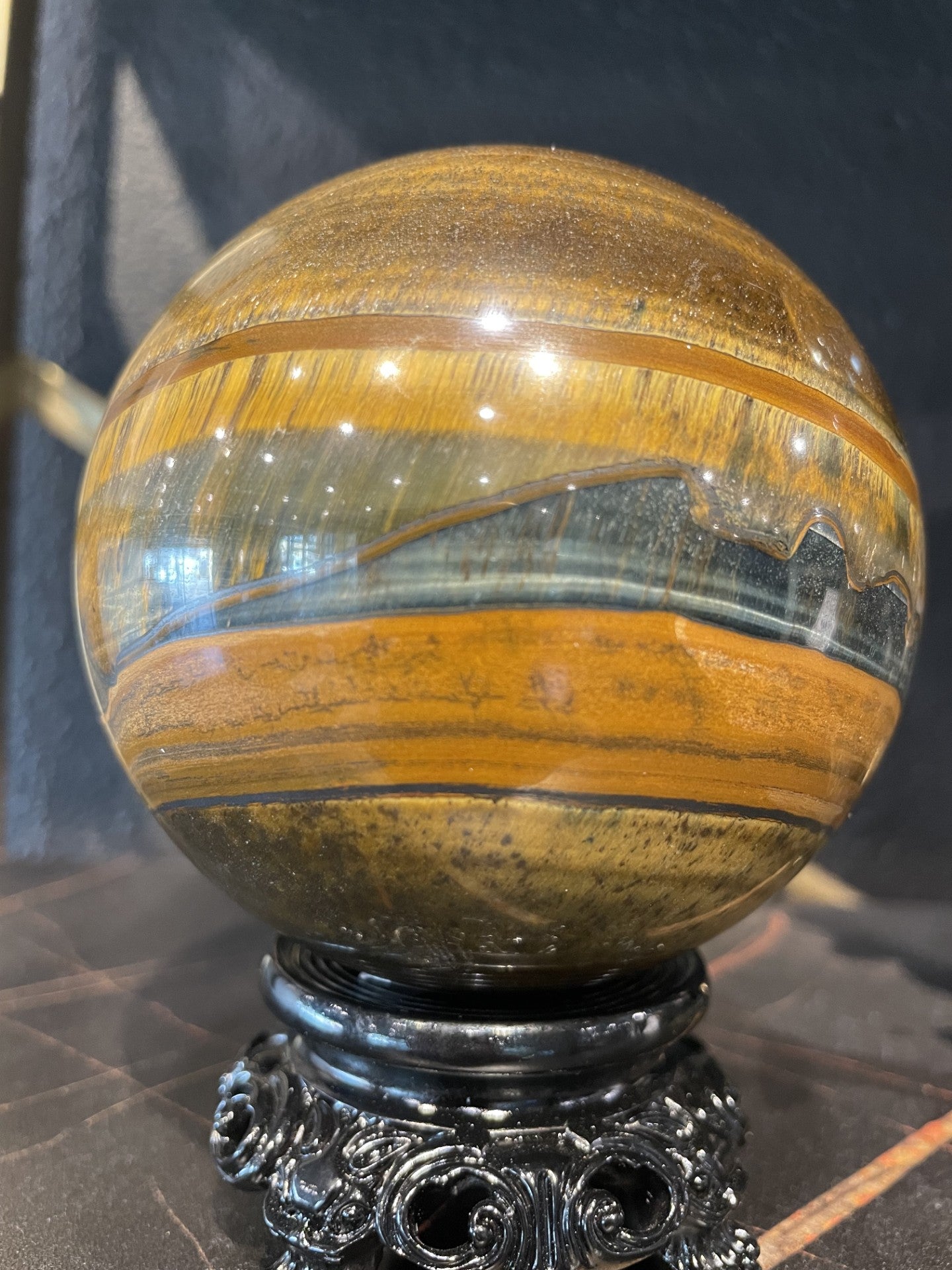 Tiger's Eye Spheres