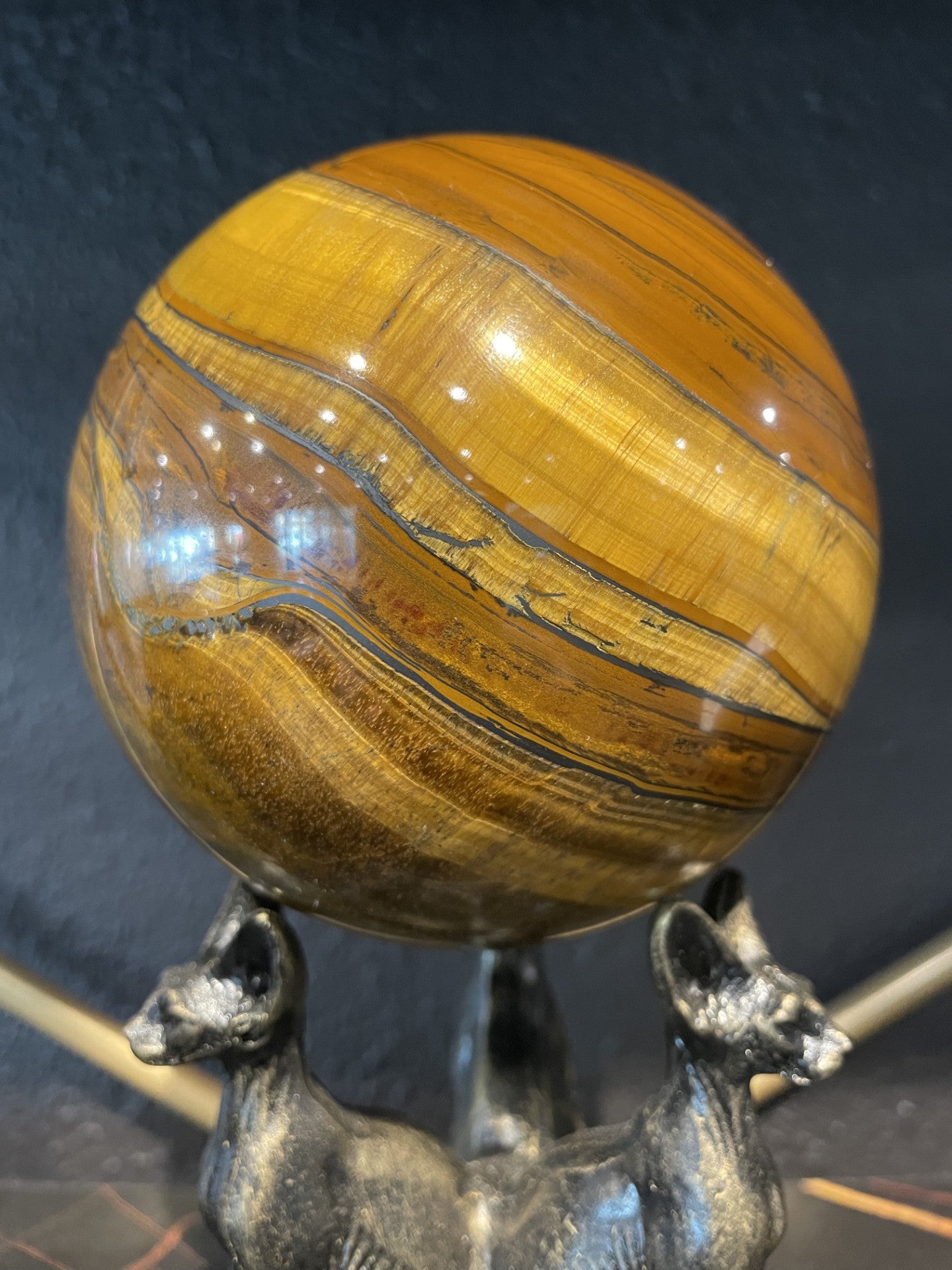 Tiger's Eye Spheres